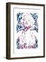 Marilyn Monroe-Cristian Mielu-Framed Art Print