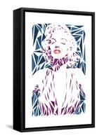 Marilyn Monroe-Cristian Mielu-Framed Stretched Canvas