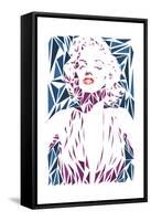 Marilyn Monroe-Cristian Mielu-Framed Stretched Canvas