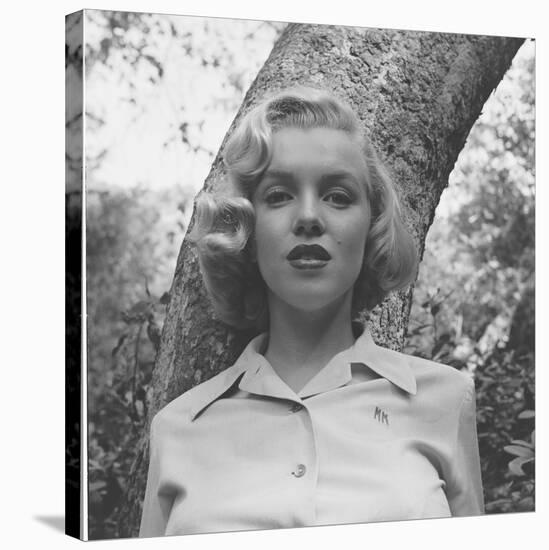 Marilyn Monroe-Ed Clark-Stretched Canvas