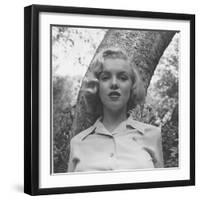 Marilyn Monroe-Ed Clark-Framed Photographic Print