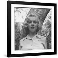 Marilyn Monroe-Ed Clark-Framed Photographic Print