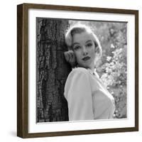 Marilyn Monroe-Ed Clark-Framed Photographic Print