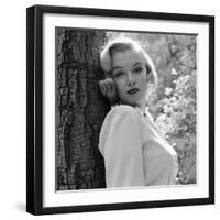 Marilyn Monroe-Ed Clark-Framed Photographic Print