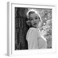 Marilyn Monroe-Ed Clark-Framed Photographic Print