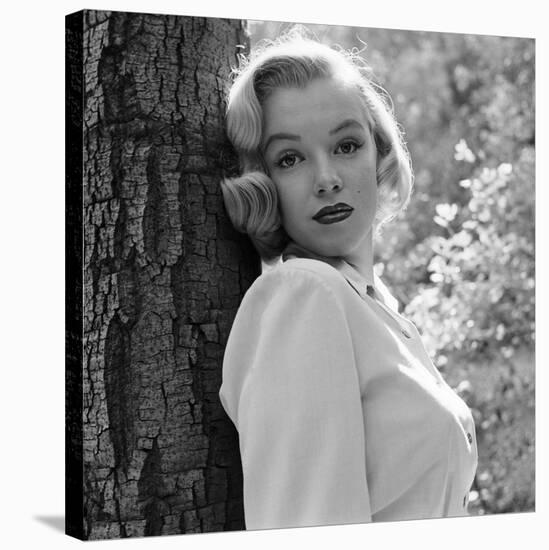 Marilyn Monroe-Ed Clark-Stretched Canvas