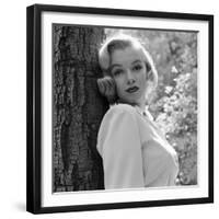 Marilyn Monroe-Ed Clark-Framed Photographic Print