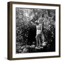 Marilyn Monroe-Ed Clark-Framed Photographic Print