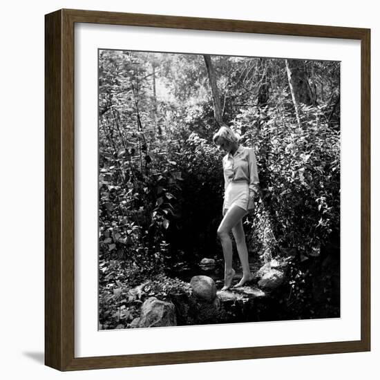 Marilyn Monroe-Ed Clark-Framed Photographic Print