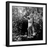 Marilyn Monroe-Ed Clark-Framed Photographic Print