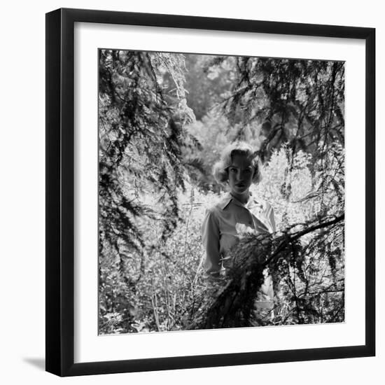 Marilyn Monroe-Ed Clark-Framed Photographic Print