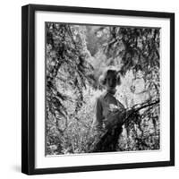 Marilyn Monroe-Ed Clark-Framed Premium Photographic Print