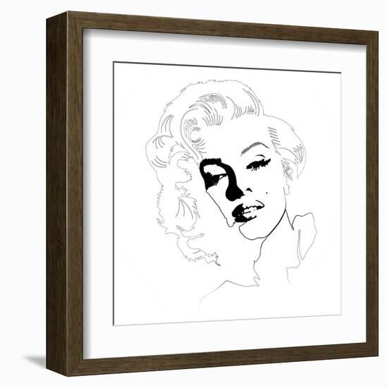 Marilyn Monroe-Logan Huxley-Framed Art Print