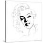 Marilyn Monroe-Logan Huxley-Stretched Canvas