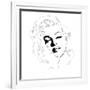 Marilyn Monroe-Logan Huxley-Framed Art Print