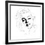 Marilyn Monroe-Logan Huxley-Framed Art Print