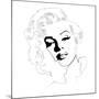 Marilyn Monroe-Logan Huxley-Mounted Art Print