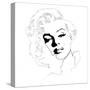 Marilyn Monroe-Logan Huxley-Stretched Canvas