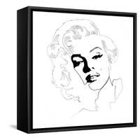 Marilyn Monroe-Logan Huxley-Framed Stretched Canvas