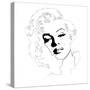 Marilyn Monroe-Logan Huxley-Stretched Canvas