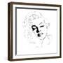 Marilyn Monroe-Logan Huxley-Framed Art Print