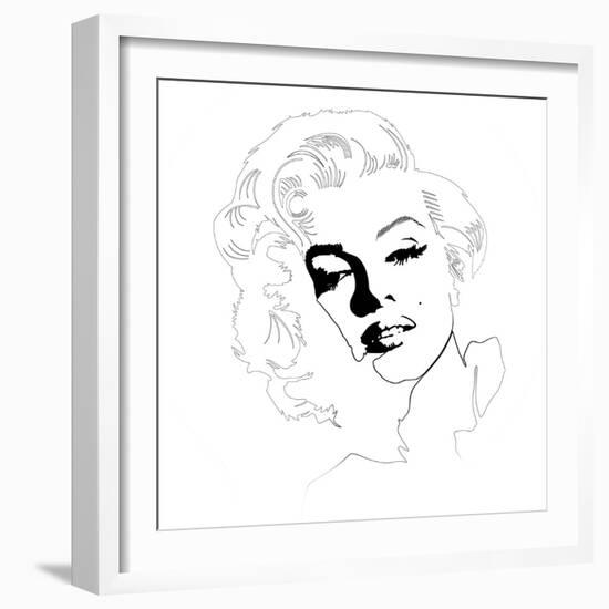 Marilyn Monroe-Logan Huxley-Framed Art Print