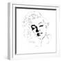 Marilyn Monroe-Logan Huxley-Framed Art Print