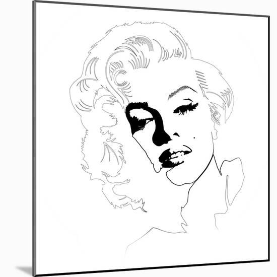 Marilyn Monroe-Logan Huxley-Mounted Art Print