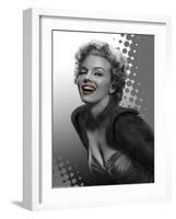 Marilyn Red Dots-Consani Chris-Framed Art Print