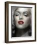 Marilyn: Red Lips-Shen-Framed Art Print