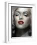 Marilyn: Red Lips-Shen-Framed Art Print