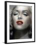 Marilyn: Red Lips-Shen-Framed Art Print