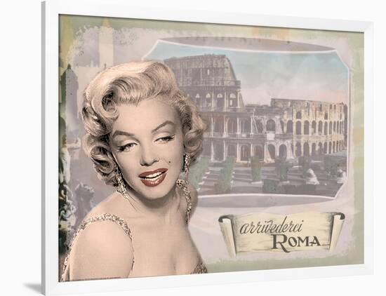 Marilyn Roma-Chris Consani-Framed Art Print