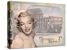 Marilyn Roma-Chris Consani-Stretched Canvas