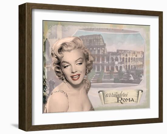 Marilyn Roma-Chris Consani-Framed Art Print