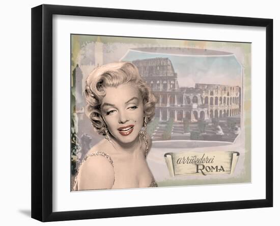 Marilyn Roma-Chris Consani-Framed Art Print