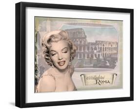 Marilyn Roma-Chris Consani-Framed Art Print