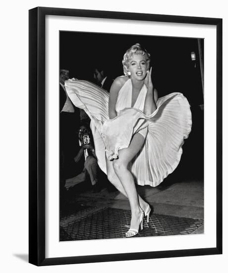 Marilyn's 7 Year Itch Pose-The Chelsea Collection-Framed Giclee Print