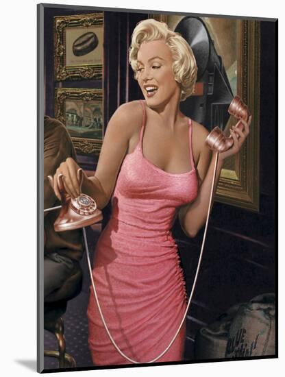 Marilyn's Call II-null-Mounted Art Print