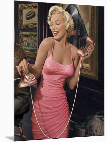 Marilyn's Call II-null-Mounted Art Print