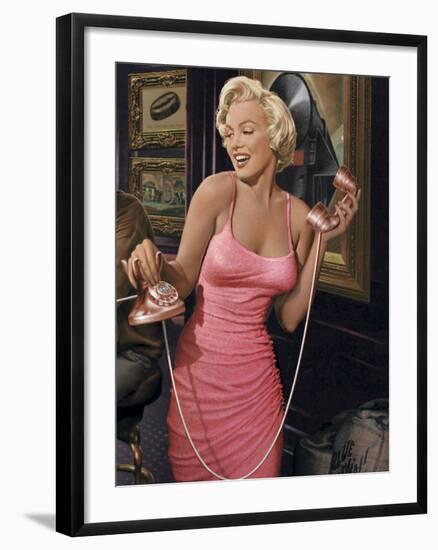 Marilyn's Call II-null-Framed Art Print