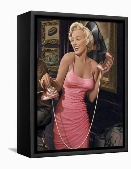 Marilyn's Call II-null-Framed Stretched Canvas