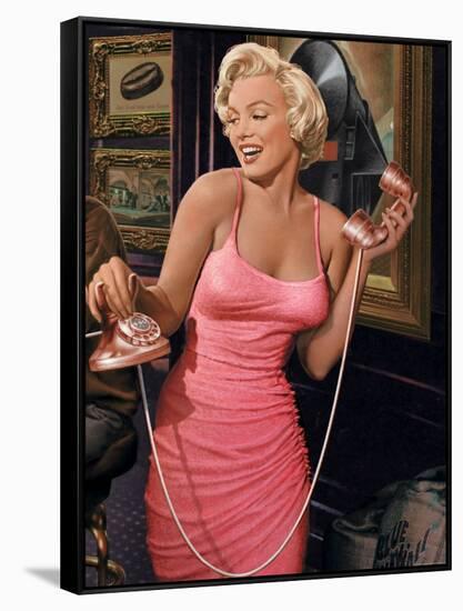 Marilyn's Call-Chris Consani-Framed Stretched Canvas