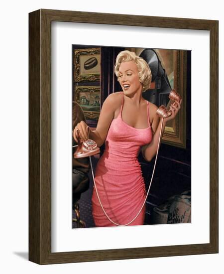 Marilyn's Call-Chris Consani-Framed Art Print