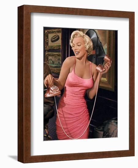 Marilyn's Call-Chris Consani-Framed Art Print