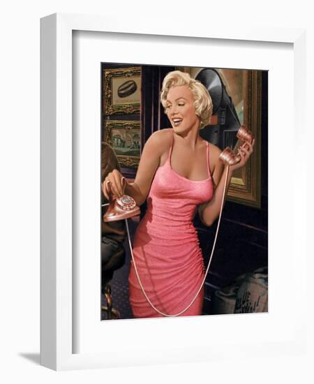 Marilyn's Call-Chris Consani-Framed Art Print