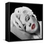 Marilyn's Lips-Jerry Michaels-Framed Stretched Canvas