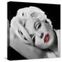 Marilyn's Lips-Jerry Michaels-Stretched Canvas