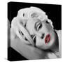 Marilyn's Lips-Jerry Michaels-Stretched Canvas