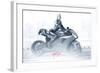 Marilyn's Ride in Pink-JJ Brando-Framed Art Print